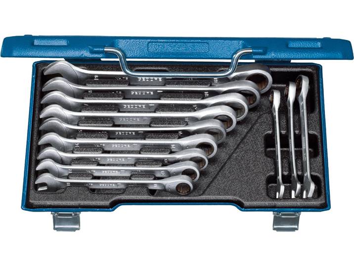 Jeu de clés à fourche avec anneau\, 12 pièces\, 8-19 mm\, Gedore 4010886889329