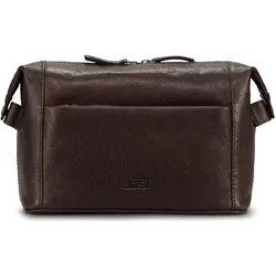Jost Glasgow Kulturbeutel Leder 24 cm, Necessaire, Braun