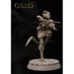Female Tiefling Bard - Violin von Galaad Miniatures aus Festival Artists and Performers