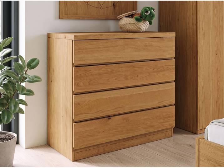 Eichenkommode „Patrizia“ 100 cm Massivholz Eiche