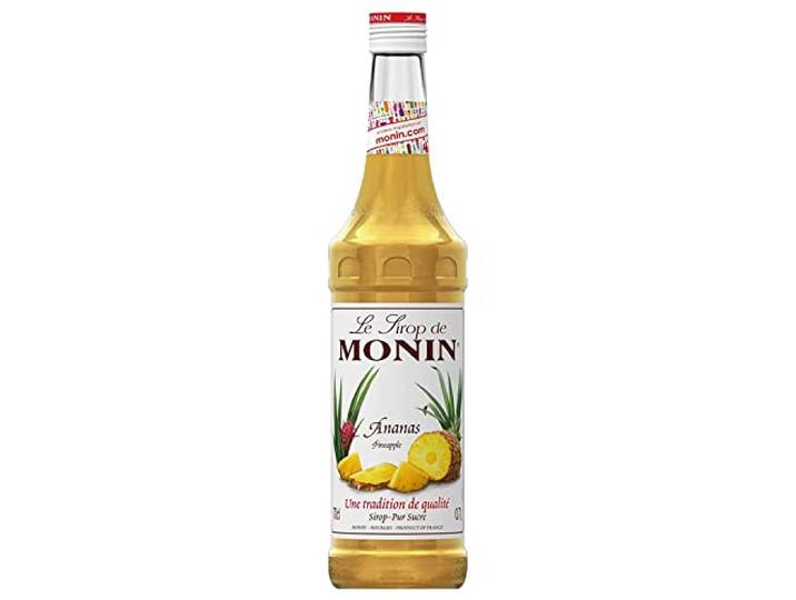 MONIN Sirop d'Ananas pour Cocktail\, Thé Glacé et Limonade - Arômes Naturels - 70cl