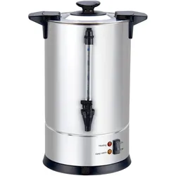 Louis Tellier Kaffee-Perkolator 13,2 L – 100 Tassen – Edelstahl mit Filter – tropfsicherer Hahn – Modell N5316, Profiqualität.