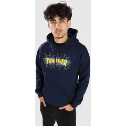 Thrasher Lightning Hoodie Hoodie navy Gr. XL