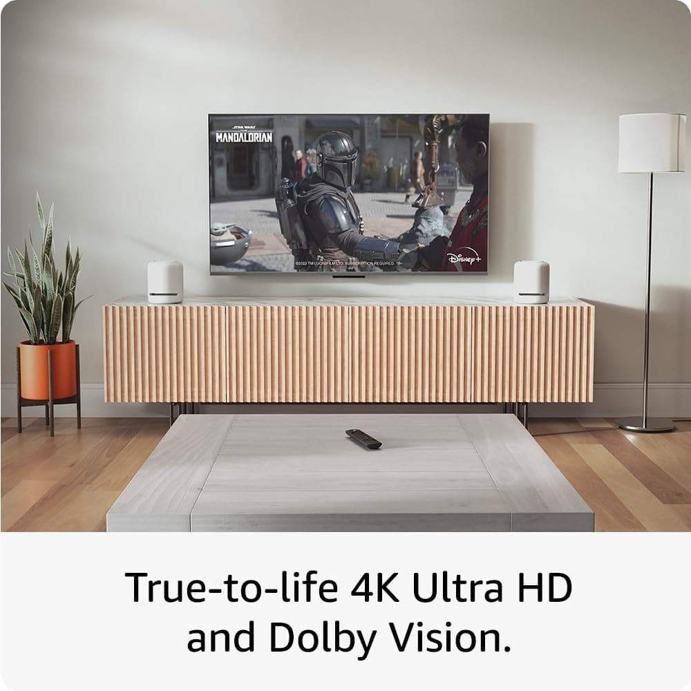 Amazon Fire TV Stick 4K Max streaming device   supports Wi-Fi 6E, Ambient Experience, New