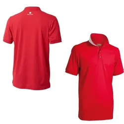 BackTee Golf Performance Herrenpolo (77268) rot