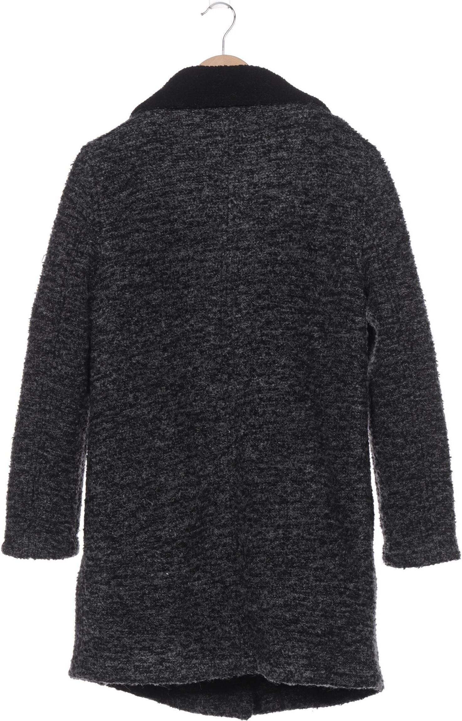 Esprit Damen Mantel, Schwarz, Gr. S, Synthetik / Alpaka - Second Hand
