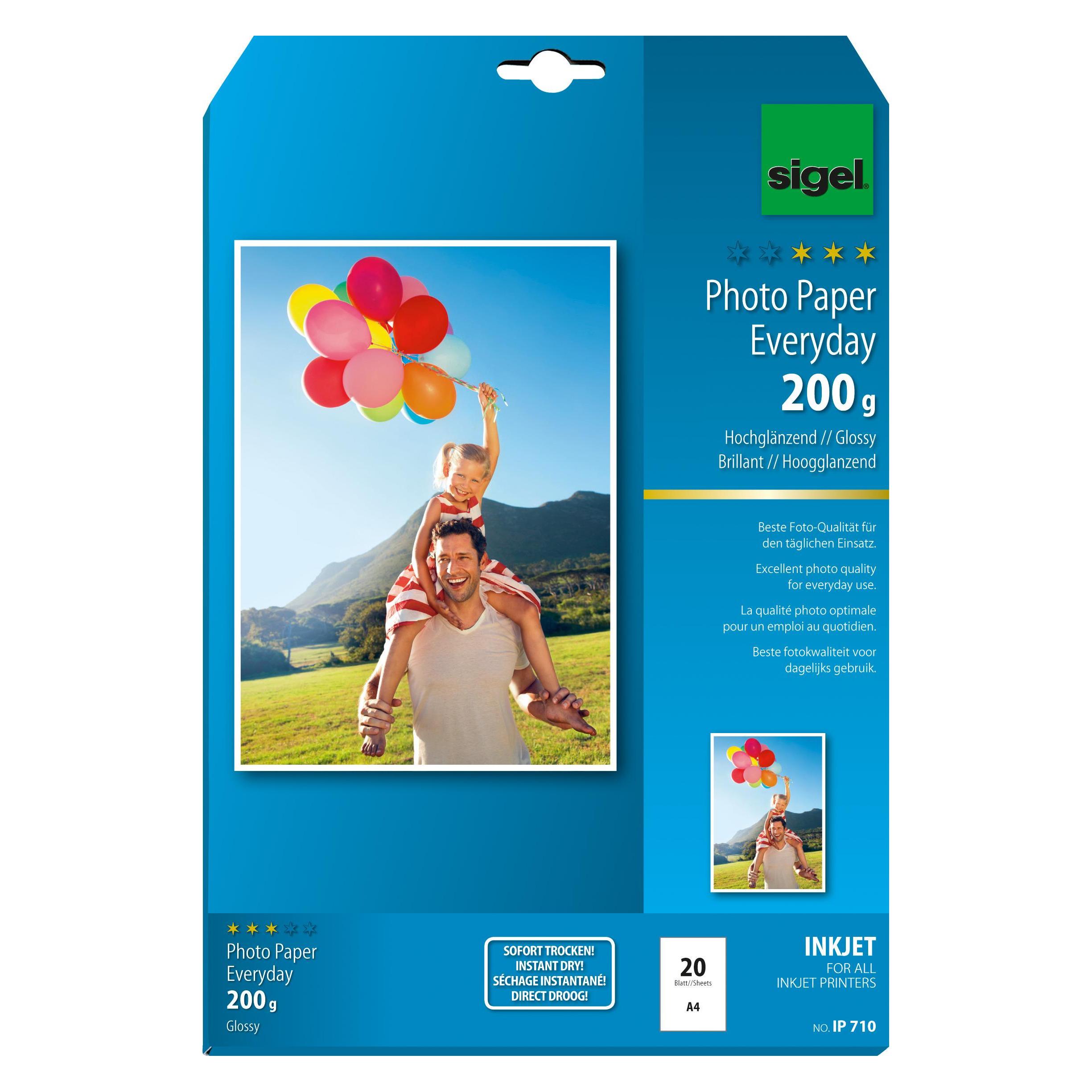 Sigel Inkjet Everyday (200 g/m², A4, 20 Stk.) (IP710)