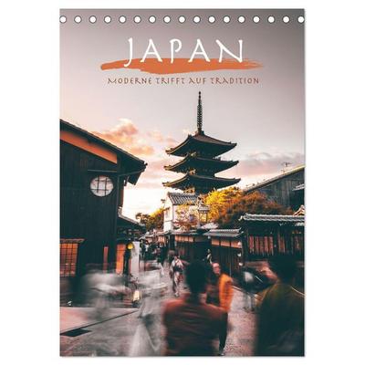 Japan - Moderne trifft auf Tradition. (Tischkalender 2026 DIN A5 hoch), CALVENDO Monatskalender