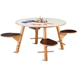 Spieltisch Tavi Weiß