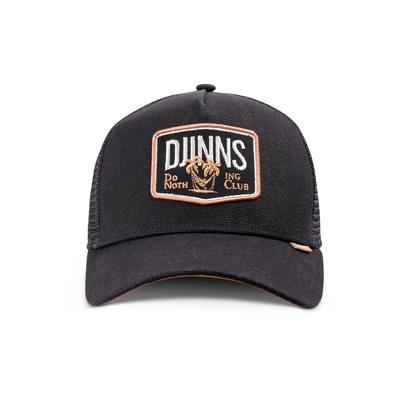 Trucker Cap DJINNS "Djinns Djinns Trucker Cap", Herren, Gr. onesize, schwarz, 60% Baumwolle, 40% Polyester, Caps