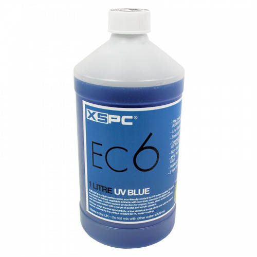 1L XSPC EC6 Coolant UV Fertiggemisch Farbe blau