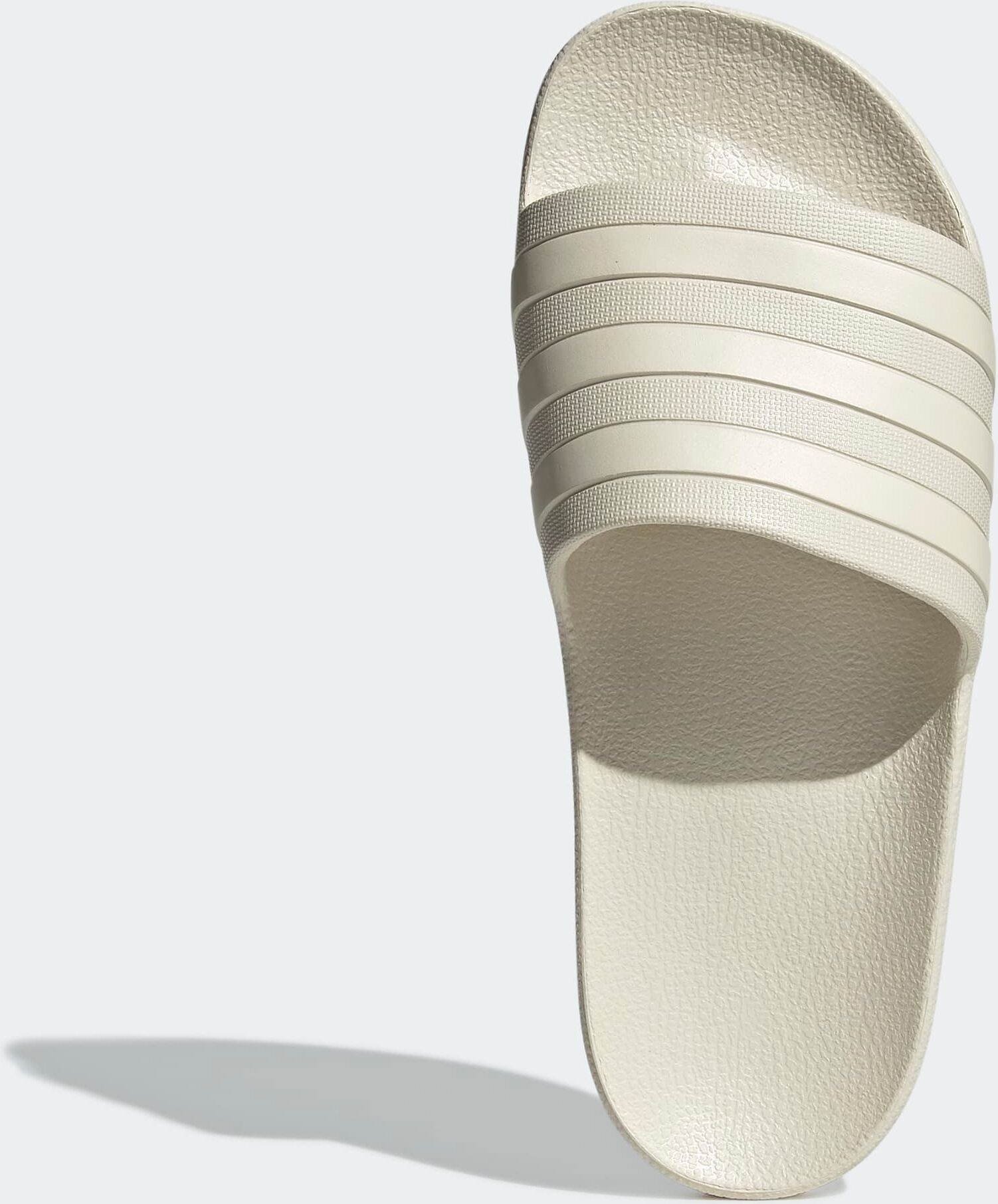 Badesandale ADIDAS SPORTSWEAR "AQUA ADILETTE", Damen, Gr. 40,5, beige (alumina, wonder weiß, alumina), Synthetik, Schuhe Badesandale, Badelatschen alumina, wonder weiß, alumina 40,5