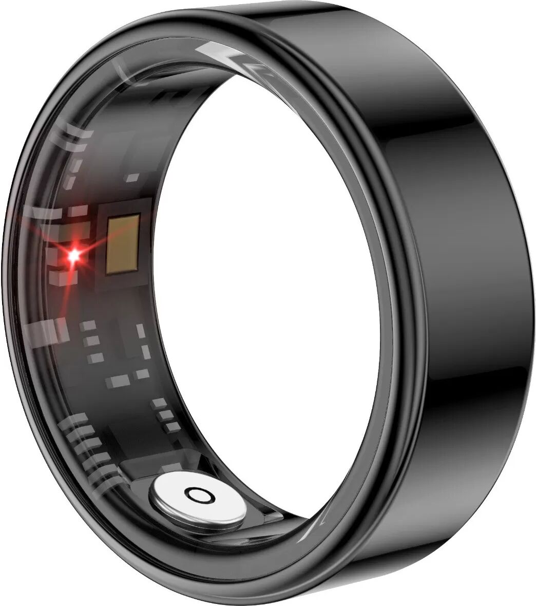 INF Smart Ring: 30 Tage Standby, IP68 wasserdicht, Herzfrequenz- und Schlafüberwachung Schwarz 9