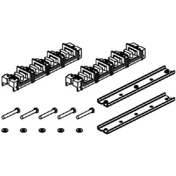 Cubic Teile für Schienbeinhalter Cu 10x30, komplett (Diverse), Elektronikzubehör + Gehäuse
