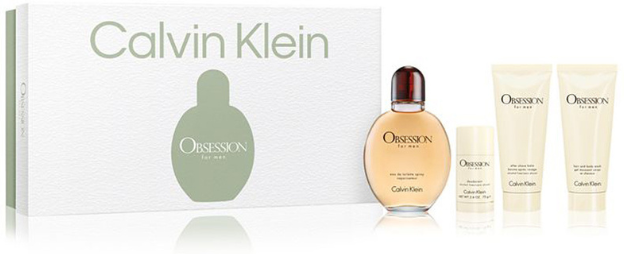 Calvin Klein Obsession 125ml 4pc Giftset