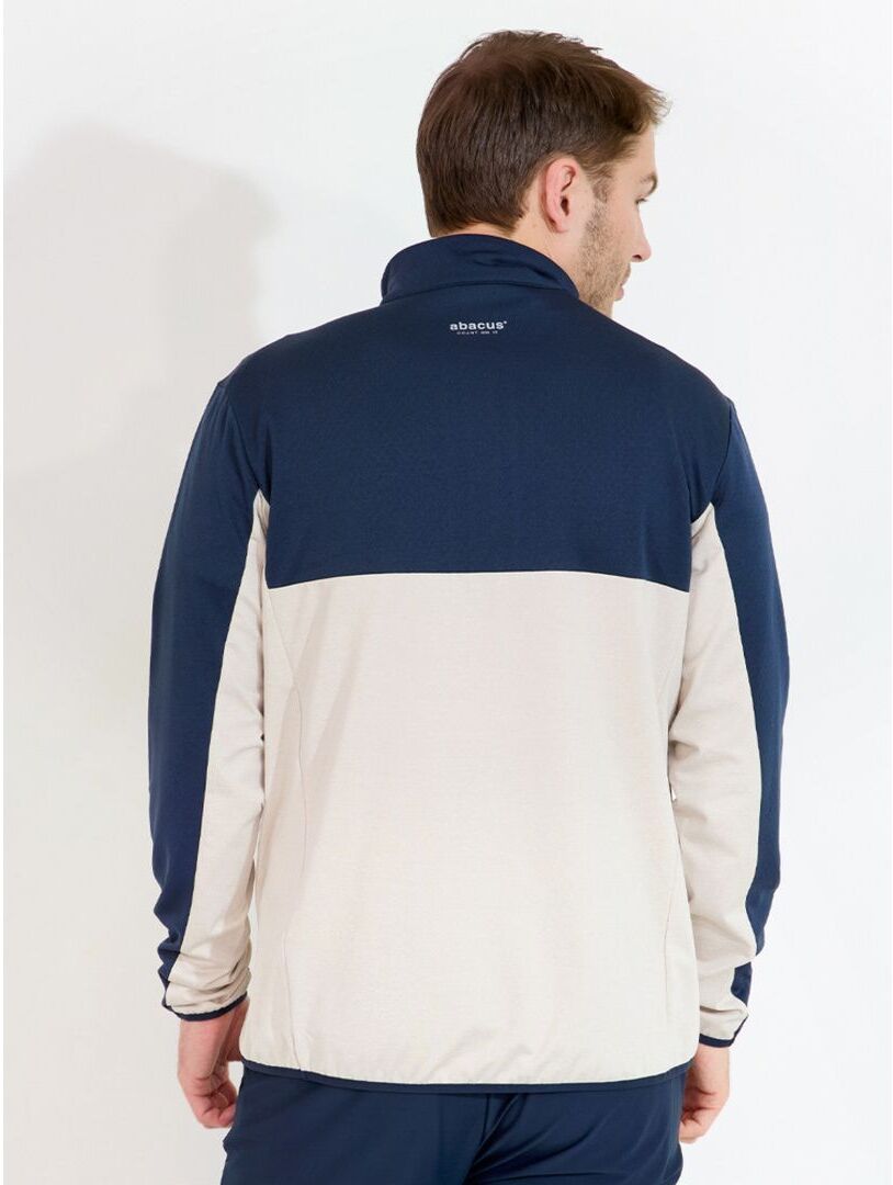 Abacus Mens Erne Midlayer - Clam Melange, Small
