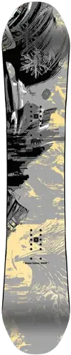 Yes Snowboards Yes Basic Uninc Rdm Xtrm Snowboard (Grey)  - Grey;White;Yellow - Size: 156Wcm