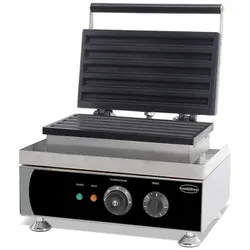 Combisteel Waffeleisen für 5 Churros - Edelstahl, Tischgerät, 230 V