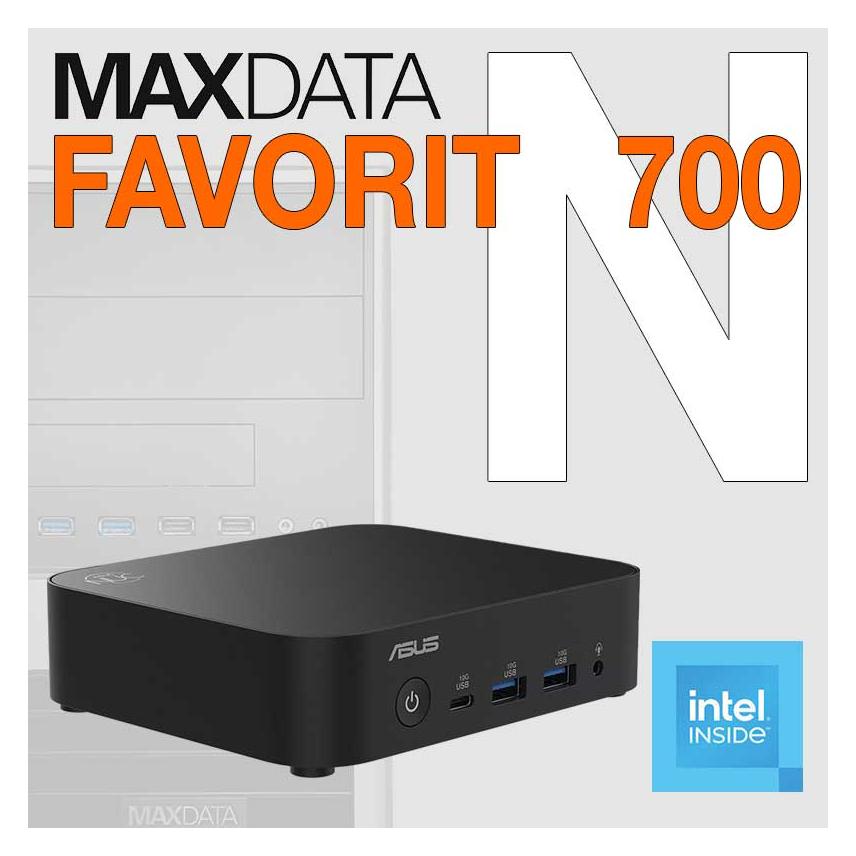 Maxdata Favorit 700 A25 N150 16G 500G W/B noOS (500 GB, 16 GB) (MD101140)