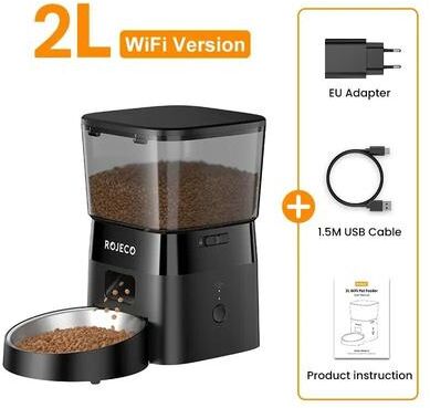 Inspire Essentials ROJECO Smart Automatic Cat Feeder With WIFI Control 1
