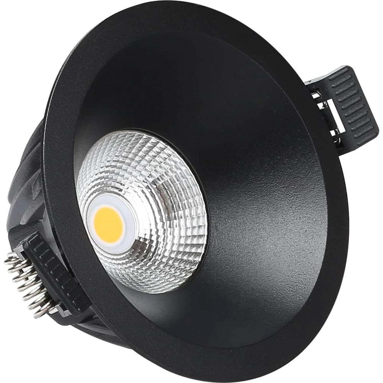 Antidark LED Inbouwspot 9W 3000K Zwart