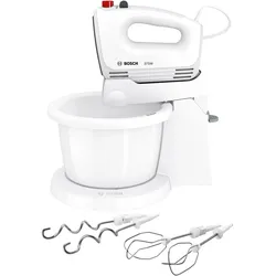 Bosch Hausgeräte CleverMixx MFQ2600G, Handmixer, Grau, Weiss
