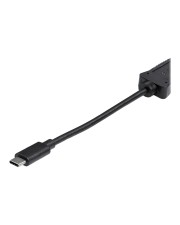 StarTech.com USB-C auf eSATA Kabel Für externe Speichergeräte mit HDD / SDD / ODD USB 3.0 zu 5Gbit/s 1m Speicher-Controller SATA 6Gb/s 5 GBps Schwarz (USB3C2ESAT3)