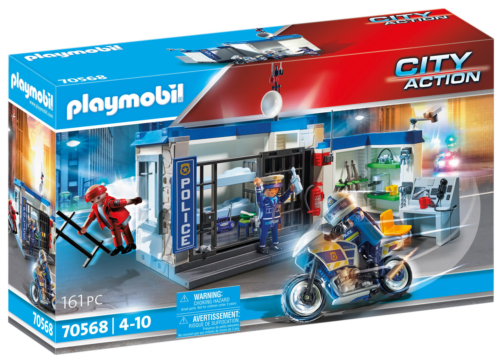 Playmobil City Action 70568 Politie Ontsnapping uit de gevangenis