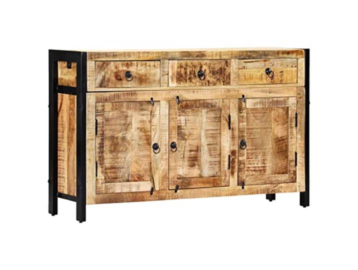 vidaXL Sideboard 120x35x76 cm Massivholz Mango