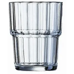 30x Arcoroc Saftglas NORVEGE, Inhalt: 0,16 Liter, Höhe: 82 mm, Durchmesser: 65 mm,