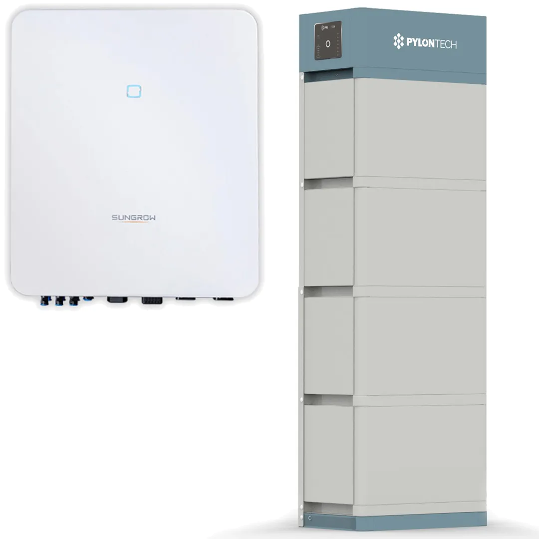 Sungrow HV SH8.0RT 8kW Hybrid Wechselrichter mit 14,2kWh Batteriespeicher-Set