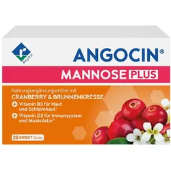ANGOCIN MANNOSE PLUS Pulver zum Einnehmen 28X3 g