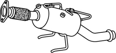 Vegaz Ruß-/partikelfilter, Abgasanlage Rk-356 Für Opel Renault