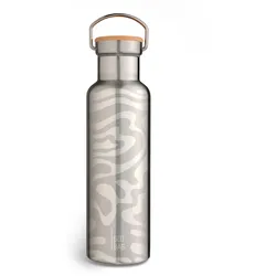 Got Bag Trinkflasche 600ml SWIRL silber