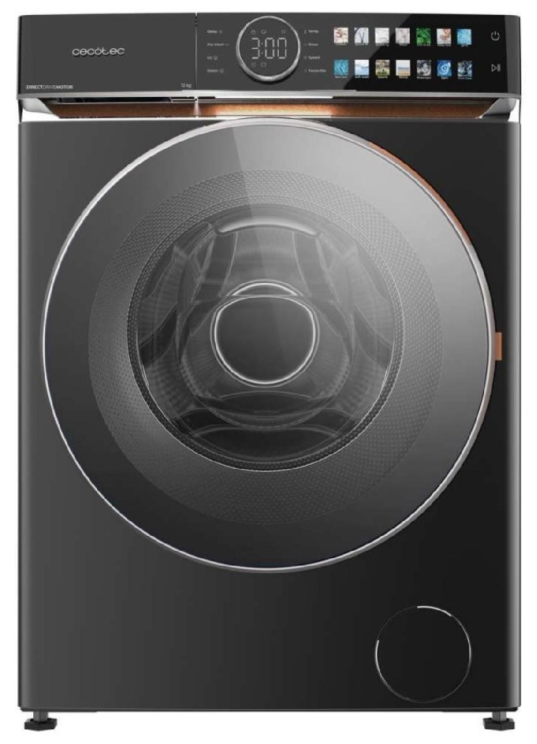 Cecotec Bolero DressCode 12980 Direct Drive, Frontlader, 12 kg, B, 76 dB, 1400 RPM, A