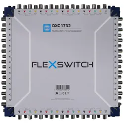 WISI DXC1732 FLEXSWITCH Multischalter 17 in 32, Kaskade 76894 DXC 1732