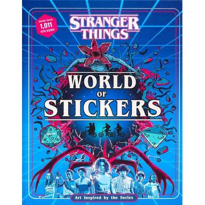 Stranger Things World of Stickers - Collectible Sticker Book for Teens and Adults (Officially Licensed), Gebundene Ausgabe von Editors of Thunder Bay