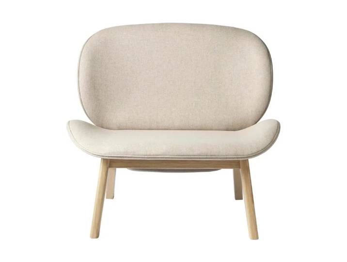 FDB Møbler L32 Suru Lounge-Sessel Oak nature lacquered-beige
