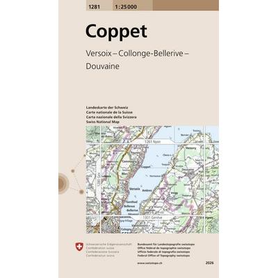 Swisstopo 1 : 25 000 Coppet, Sonstige von , Swisstopo, 978-3-302-01281-0