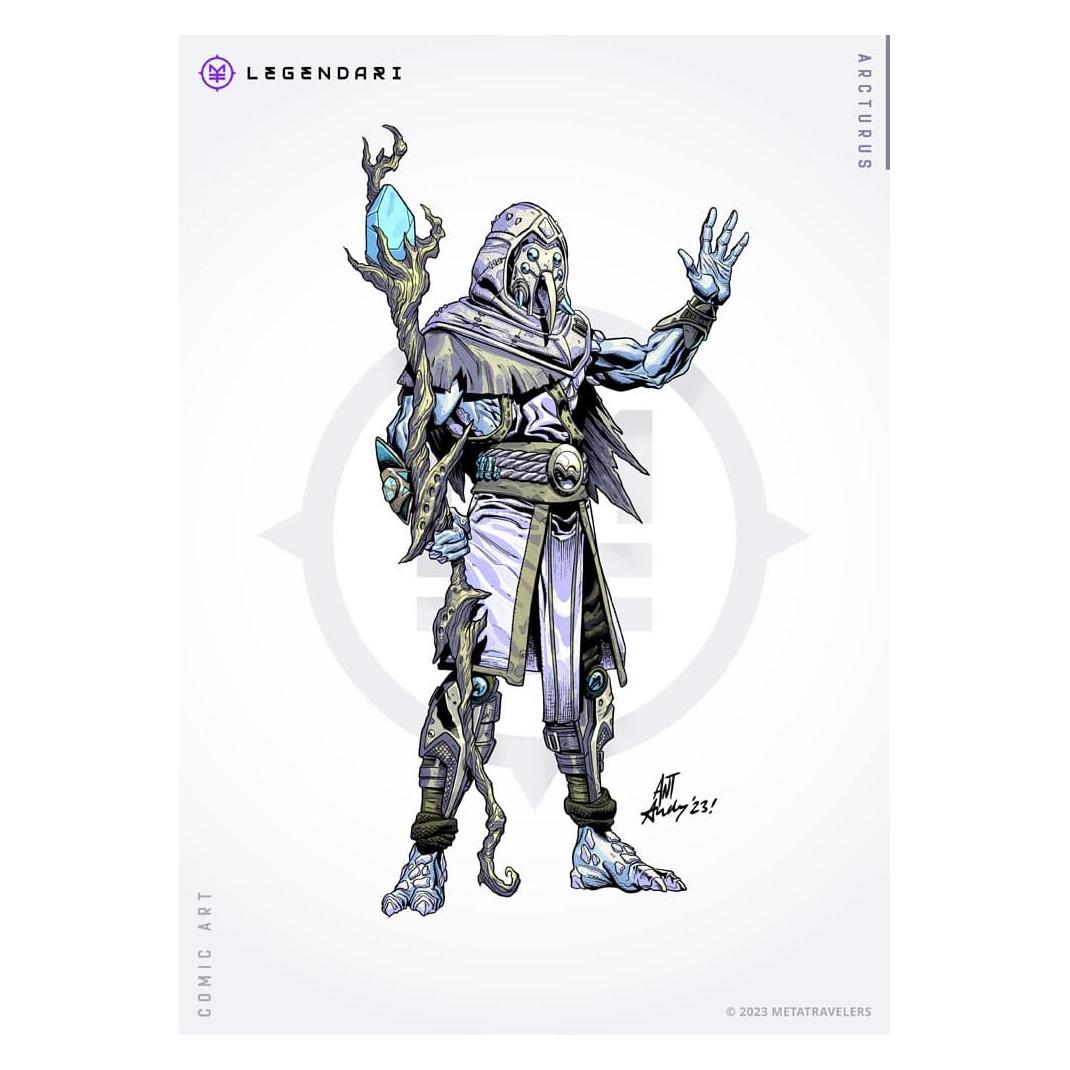 Meta Travelers Legendari Actionfigur 1/10 Arcturus 18 cm (MT-LGND-AR01)