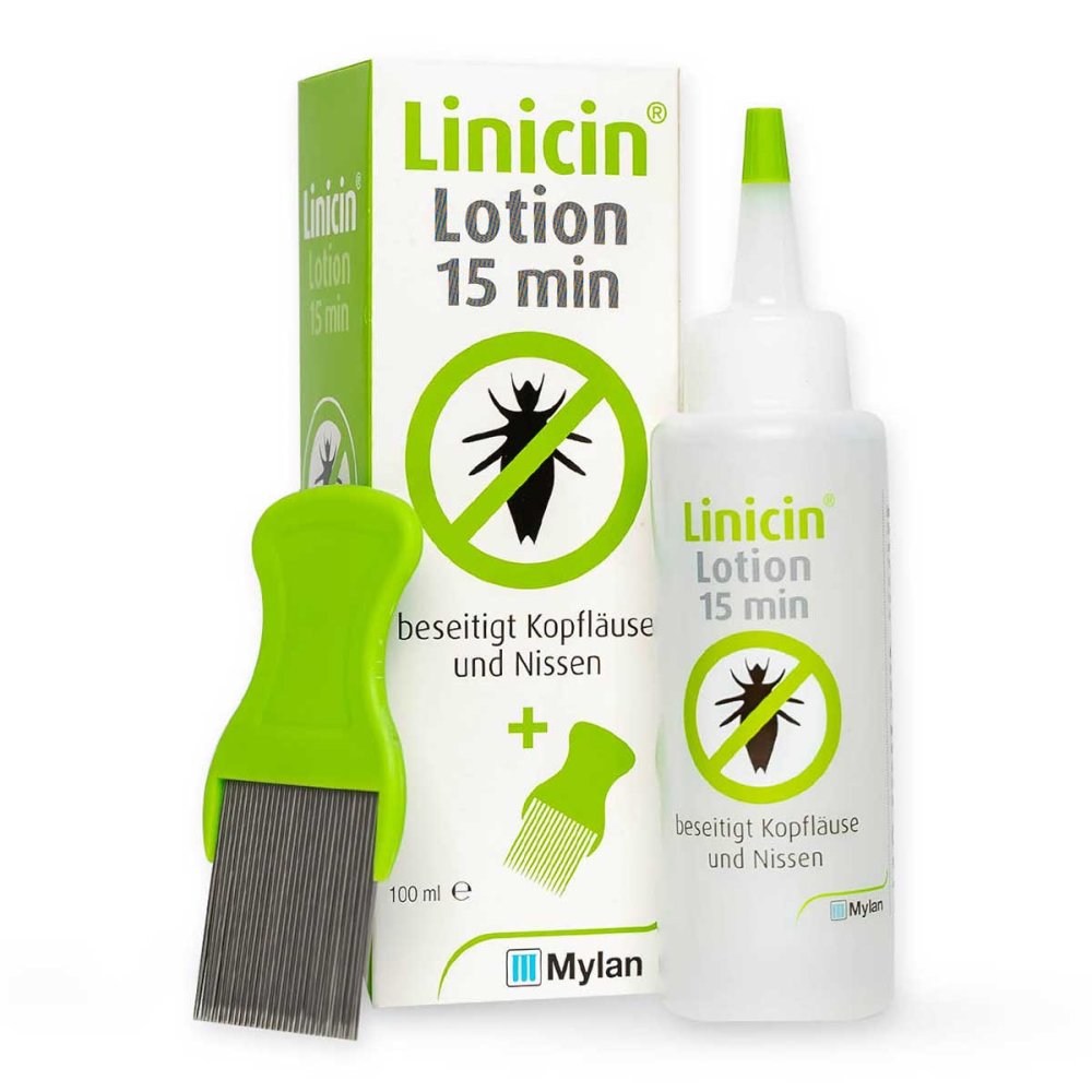 Cooper Consumer Health Deutschland GmbH Linicin Lotion mit Läusekamm 06939385