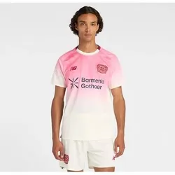 NEW BALANCE Herren Trikot Bayer 04 Away Short Sleeve Jersey 25/26, Größe L in Weiß 230554