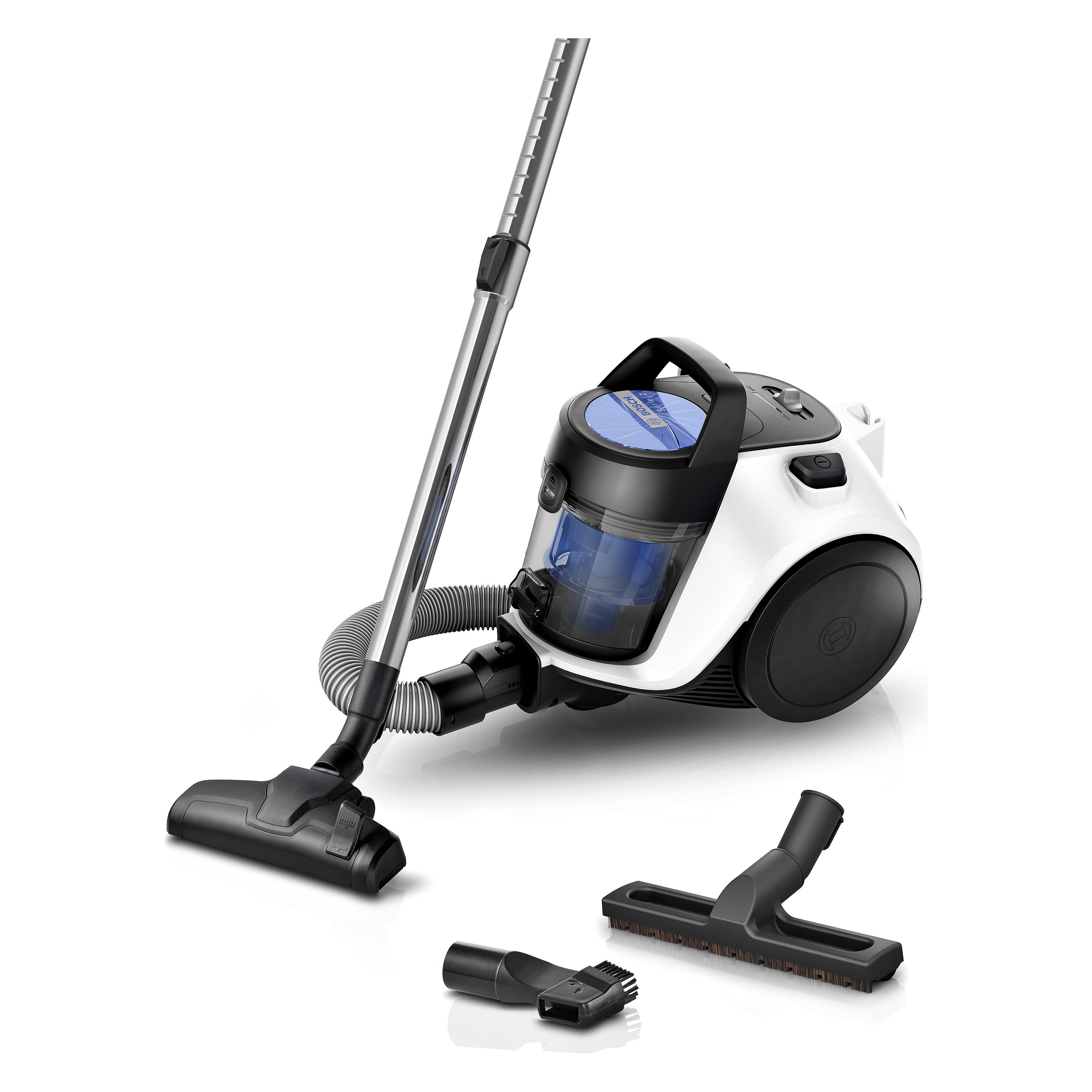 Bosch Hausgeräte Bosch BGS05WH2H Serie 2, Beutelloser Staubsauger, Weiss (BGS05WH2H)
