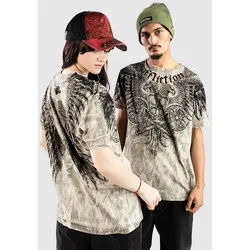 Affliction Alpha Strike T-Shirt sand Gr. L