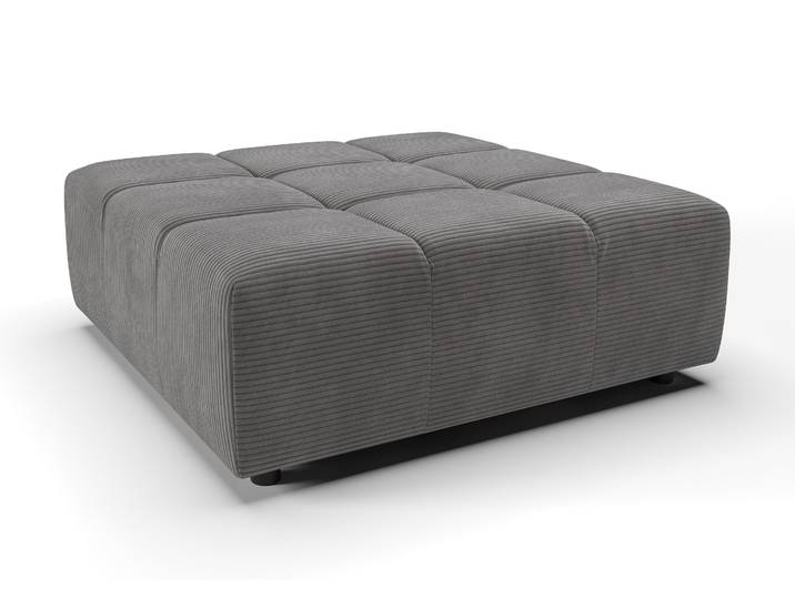 Candy Oregon Cord Polsterhocker 107x107 cm