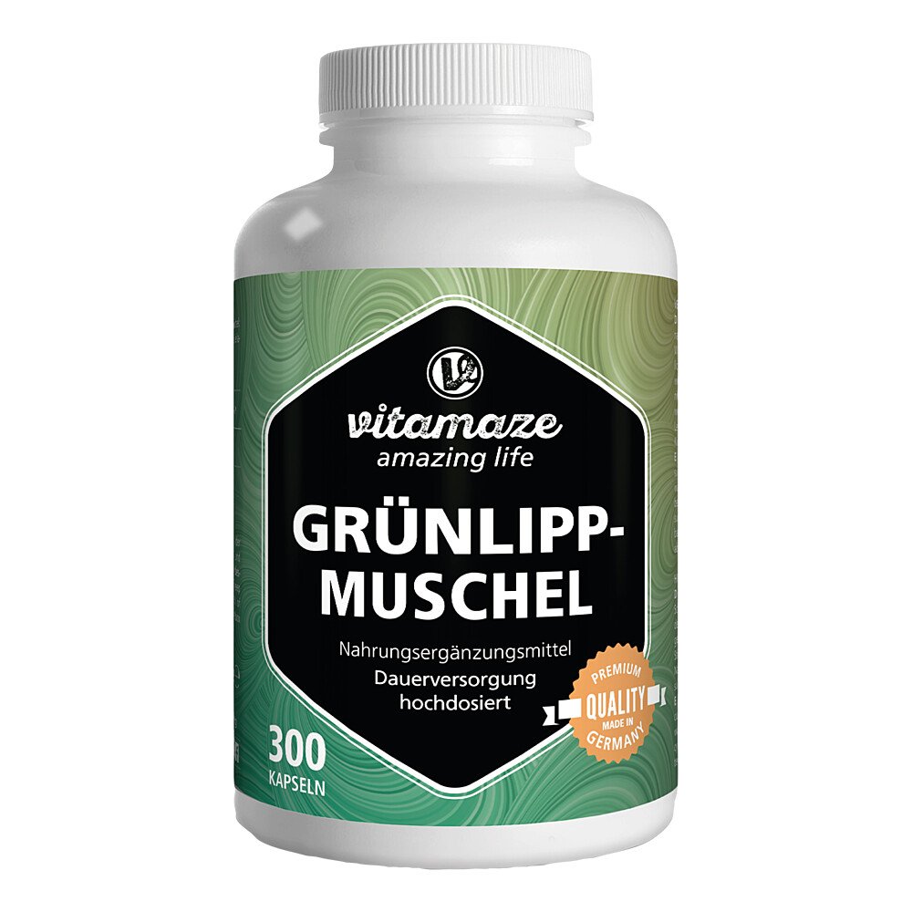 Vitamaze GmbH Grünlippmuschel 500 mg hochdosiert 15300305