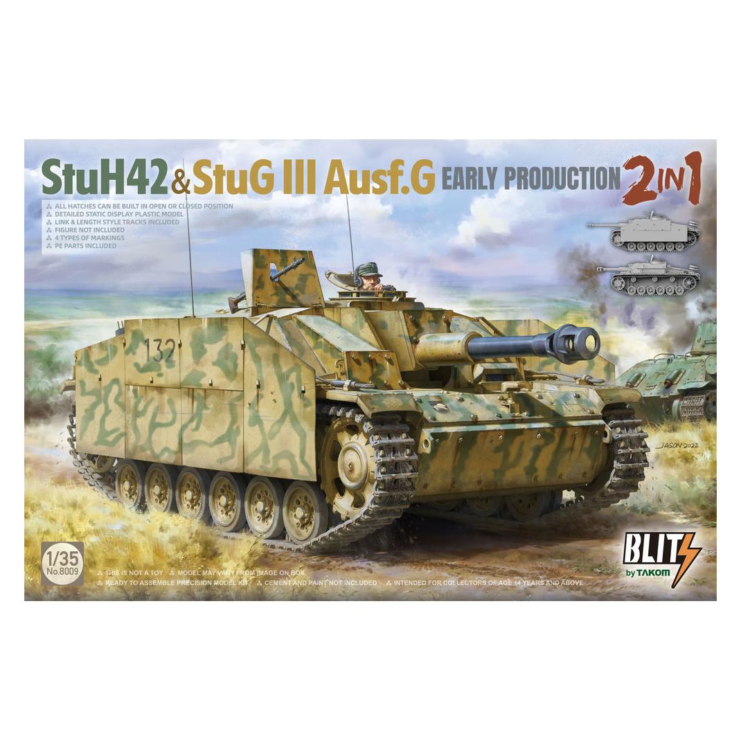 Takom StuH42&StuG III Ausf.G Early Prodution 2in1 (TAK8009)