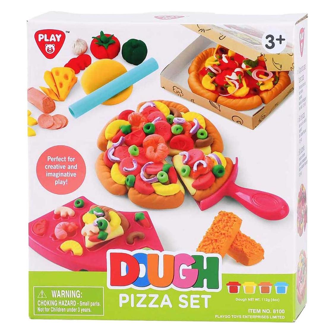 PlayGo Pizza-Ton-Set - 4 Tontöpfe (65836858)