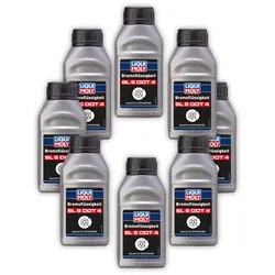 8x Bremsflüssigkeit SL6 DOT 4 LIQUI MOLY 21166 Bremse Flüssigkeit Brake Fluid 250ml