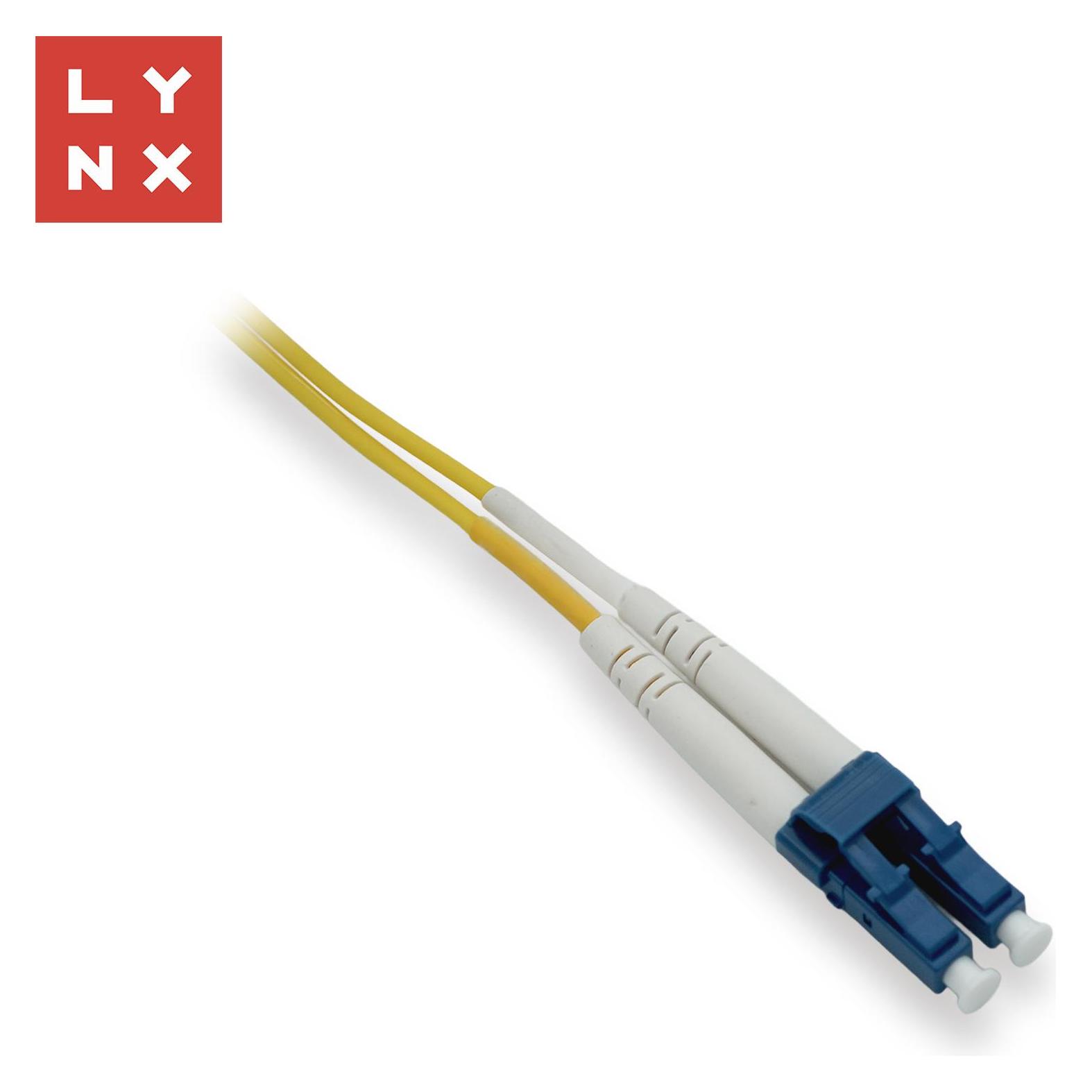 Lynx Cs LYNX duplexní patch kabel SM, OS2, LC/LC, 9/125µm, 15m (15 m) (LX-DPX-LC/LC-OS2-15)